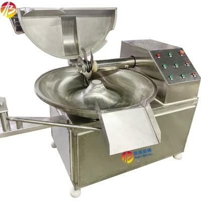 China Capacity 304 Stainless Steel Meat Bowl Chopper Mixer Machine with 13.8KW Total Power for sale