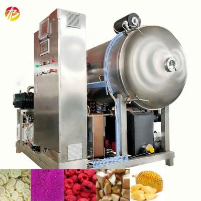 Chine Machines de congélation et de séchage commerciales pour les aliments Fruits Café Sucre Bonbons Viande Poissons et légumes à vendre