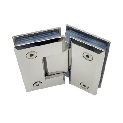 China Manufacture Supplier Stainless Steel Bathroom Door Waterproof Glass To Shower Glass Door Hinge for sale