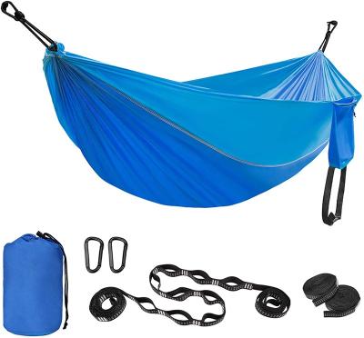 China 210T Hammock Modern Camping Double Hammock Single Hike Nylon Factory for sale