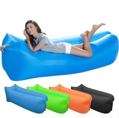 China Sofa Outdoor Inflatable Chair Lounge Portable Air Headrest Explosion Chair Outdoor Camping Inflatable Sofa for sale