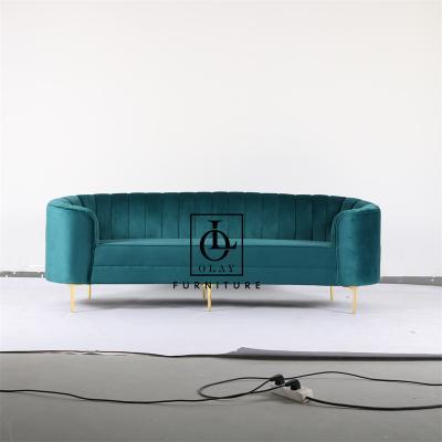 China Other Style Modern Metal Foot Lounge Wedding Sofa for sale