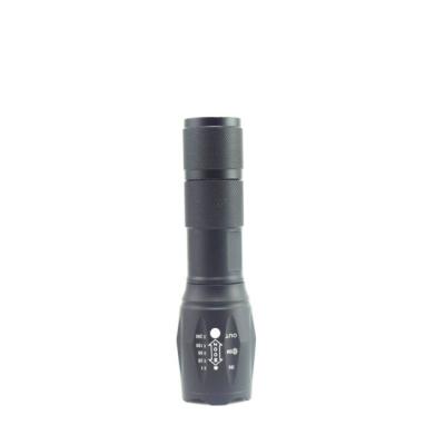 China Hot Sale Industrial 18650 Torch, Dimmable High Power Rechargeable Flashlight Super Bright Powerful Buzz Torch Tactical Led Flashlight for sale