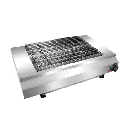 China Easily Assembled Commercial Japanese Korean Kangyang Stainless Steel Stove Electricity BBQ Grill For Restaurant BBQ Electricity Grill for sale