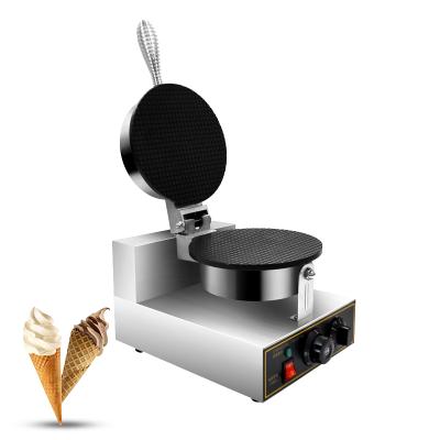 China Electric Adjustable Korean Digital Wafle Kitter Kitster Thermostat Taiwan France Hotel Hotel Electric Ice Cream Maker Machine Commercial Automatic Waffle Cone Maker for sale