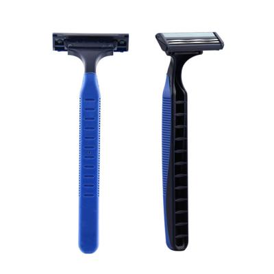 China Twin Blade Safety Shaving Twin Razor Head Disposable Replacement Razor Blade Disposable Razor for sale