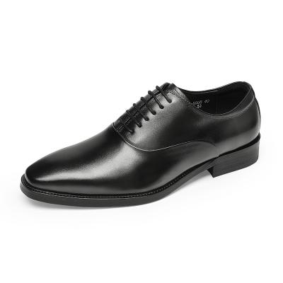 China Latest Design Style Business Formal Wear Mens Leather Shoes Smell Proof With Super Bright Shiny Surface for sale