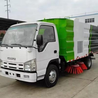 China ISUZU Special Purpose Trucks 3cbm Road Sweeping Truck Mini Street Cleaning Machine for sale