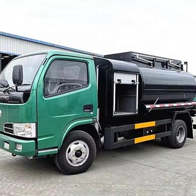 China China DONGFENG 5cbm Fuel Tanker Truck Small Oil Storage Truck 4X2 for sale