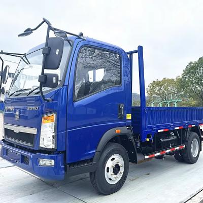 China Small Sinotruk Howo Dump Truck 3-4tons Lorry Cargo Truck Euro 3 Single Seat Rows for sale