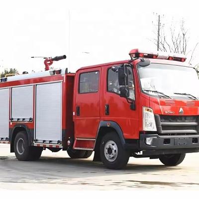 China SINOTRUK HOWO 5cbm 12cbm Fire Fighting Truck Emergency Fire Water Truck for sale