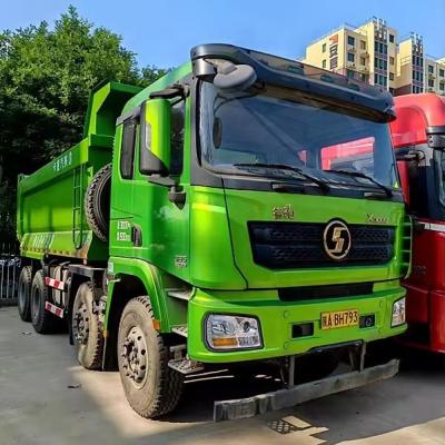 China Shacman Dump Truck Stock X3000 left hand drive10 wheels 6X4 Tipper Truck 385HP for sale