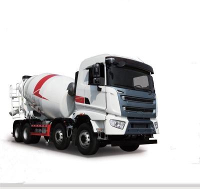 China Left And Right Concrete Mixer Truck Heavy Duty , Cement Mixer Truck 10M3 Euro 3 for sale