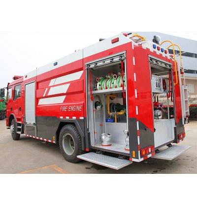 China Shaanxi Shacman Special Purpose Trucks Fire Fighting Small Fire Truck 6x4 for sale