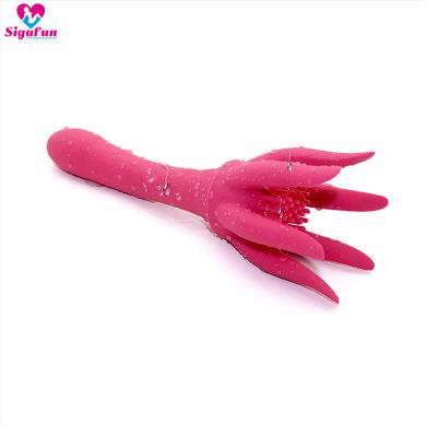 China 10 Frequency Mode New Octopus Shaped Female Masturbator G Spot Clitoris Vibrator Massager Massager for sale