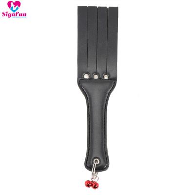 China Bondage Fun BDSM Leather Slave Spanking Paddle Sexy SM Bondage Couples Adult Game Sex Toys for sale