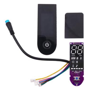 China ABS+ aluminum model new 8.5 inch Xiaomi scooter accessories dashboard switch panel electric spare parts pro for sale