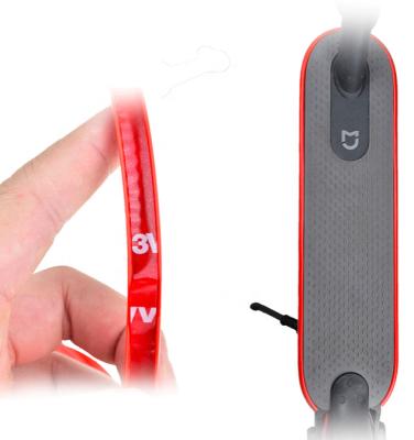 China Silicone Gel+3m Electric Scooter DIY Scratch - Proof Anti-collision Silicone Pad Strip For Xiaomi Mijia M365 Pro Model for sale