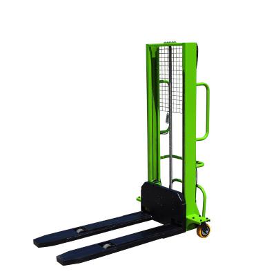 China Advertising Company Electric Pallet Truck Stacker 1tons Scissor Lift Table Platform for sale