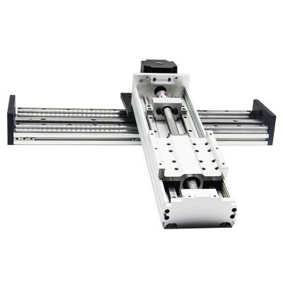 China Advertising company robot arm guide rail motion module sprocket heavy duty support motorized linear axis for sale