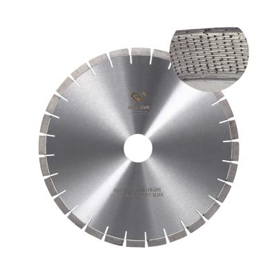 China Professional Quality 400mm/16inch 500mm/20inch Diamond Arix Saw Blade For. high speed straight smooth edge cutting granite for sale