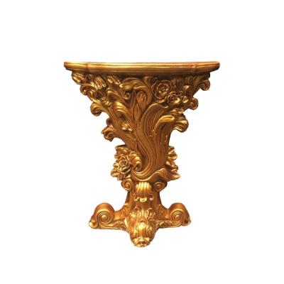 China EUROPEAN hot sale classic gold white and different color small size console table for sale