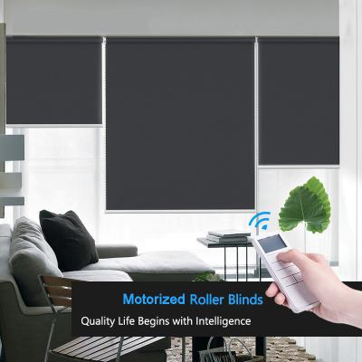 China Hotel UV Sunscreen Window Cloth Office Ready Made Roller Shades for sale