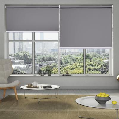 China Smart Home Decoration UV Protection WiFi Window Roller Shade Remote Control Electric Motorized Shades for sale