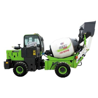 China Construction Material Shops Hot Sale CMT1200 Carmixer Truck 1.2 CBM Self Loading Concrete Mixer Truck Small Wheel Side Reducer Euro II Uzbekistan Supplied for sale