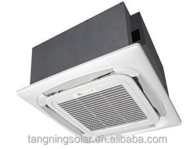 China Hotel On Grid Hybrid Solar ACDC Air Conditioner Cassette Type Space Saving For Hotel Best Price for sale