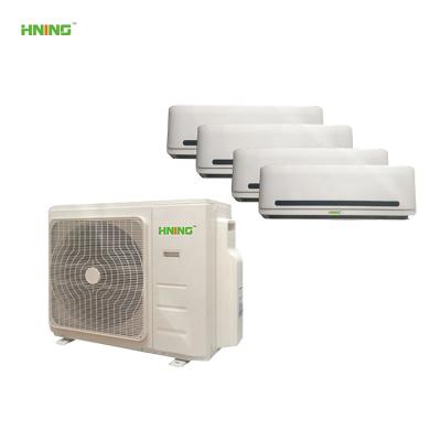 China Lower price hotel wall split type on grid hybrid solar powered air conditioner split acdc air conditioning for sale