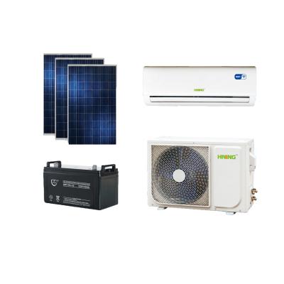 China Hotel On Grid Hybrid Solar Air Conditioner Price AC DC Split Wall 12000 / 18000 Btu Air Conditioner for sale