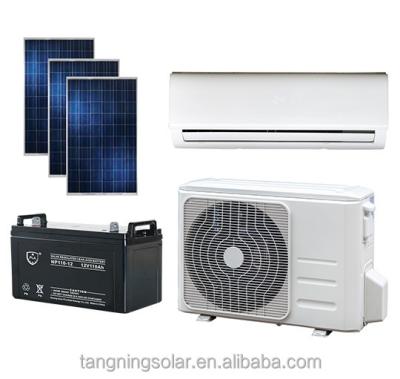 China Hotel 9000BTU DC 48V 100% Solar Split Air Conditioner for sale