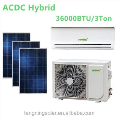 China Hotel 36000BTU ACDC Solar Hybrid Air Conditioner with Best Price for sale