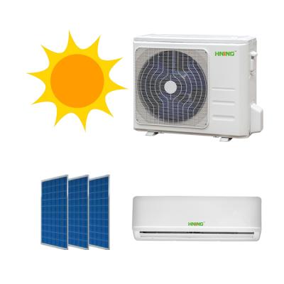 China Latest Promotion Hotel Price Room 12000BTU Hybrid AC DC Solar Air Conditioner for sale