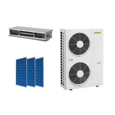 China Good Quality Hotel Exported Duct Type 24000 Btu On Grid AC DC Solar Split Wall Mounted Air Conditioner for sale