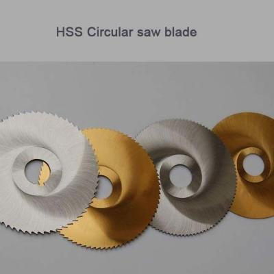 China HSS circular saw blade cutting aluminum 125*2.5*22mm DMO5 M2 M35 M42 for sale