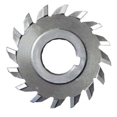 China Straight Tooth HSS Side And Face Milling Cutter for copper 100x2.5 125x3 for sale