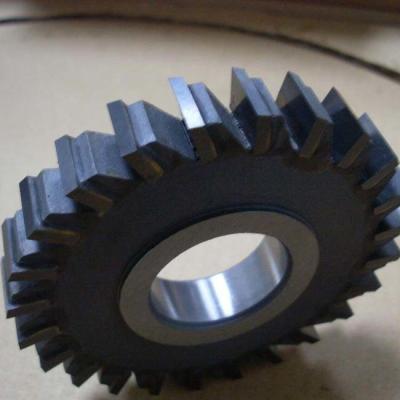 China Straight Tooth HSS Side And Face Milling Cutter for solid aluminum 100x2.5 125x3 for sale