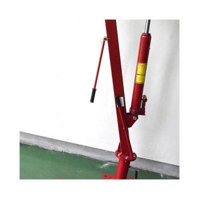 China Other Chinese Factory Supplier Small Pickup Truck Lift Mounted Crane With Cable Winch for sale