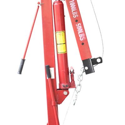 China Easy Operation 12 ton hydraulic workshop folding telescopic boom crane for sale