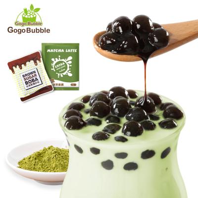 China Door To Door Shipping Ready Made Matcha Flavor Instant Boba Tea for sale