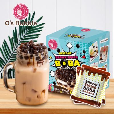 China Instant Bubble Tea Convenient To Eat Tapioca Balls With Bubble Tea Ingredient for sale