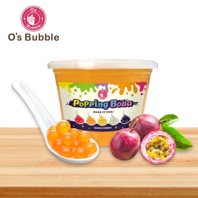 China Popping Bone Bubble 950g Instant Passiflora Edible Passion Flower From Boba Makers in Taiwan for sale