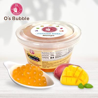 China Hot selling product instant on amazon 450g pop ball bubble tea popping boba ball for sale