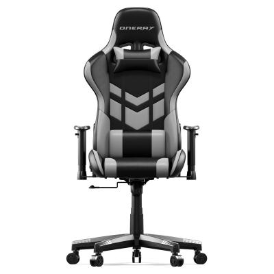 China ONERAY Ergonomic Adjustable Modern High Back Gaming Chair Massage PU Ergonomic Office Racing Gaming Chair for sale