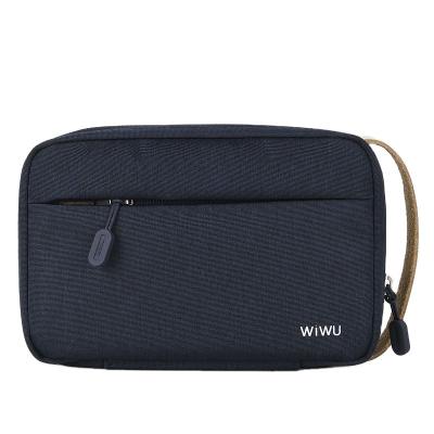 China WiWU lightweight hot seller waterproof polyester comfortable organize case for instruments accessories with double layer storage bag carry strap for sale