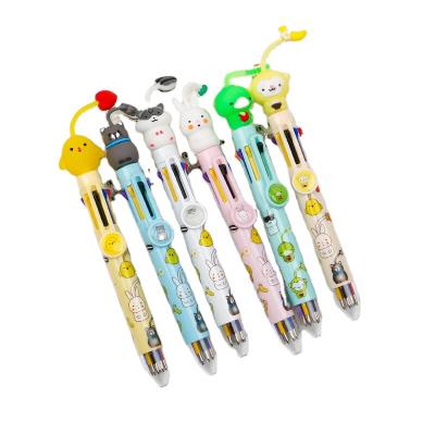 China office & School Pen Creative Stationery Tentacles Animal Pendants 8 Colors Textbook Ballpoint Pen Graffiti Pen Student Gifts Prices Wholesale. for sale