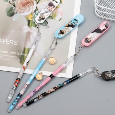 China Neutral Student Scooter Assassin Animation Stationery Office Water Pen Creative Signature Pen Pen Normal Cool Pendant for sale