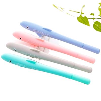 China Normal creative cute dolphin neutral pen, whale neutral pen for sale